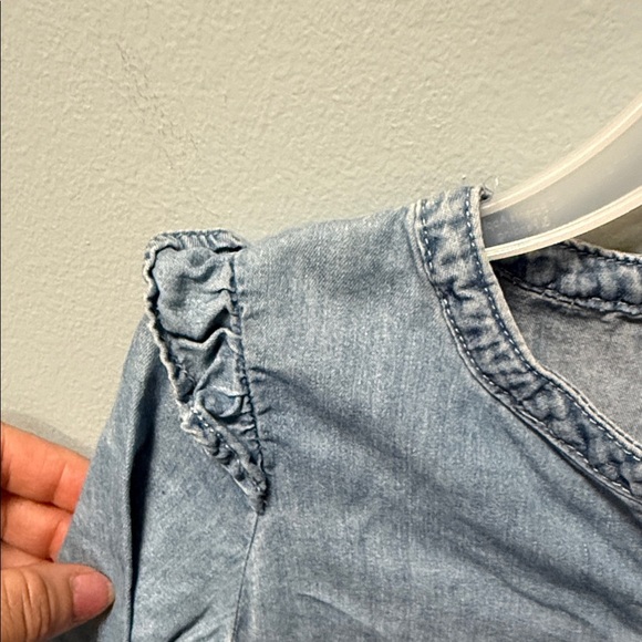 Carter's Denim Dress with Embroidered Pocket - Picture 5 of 9